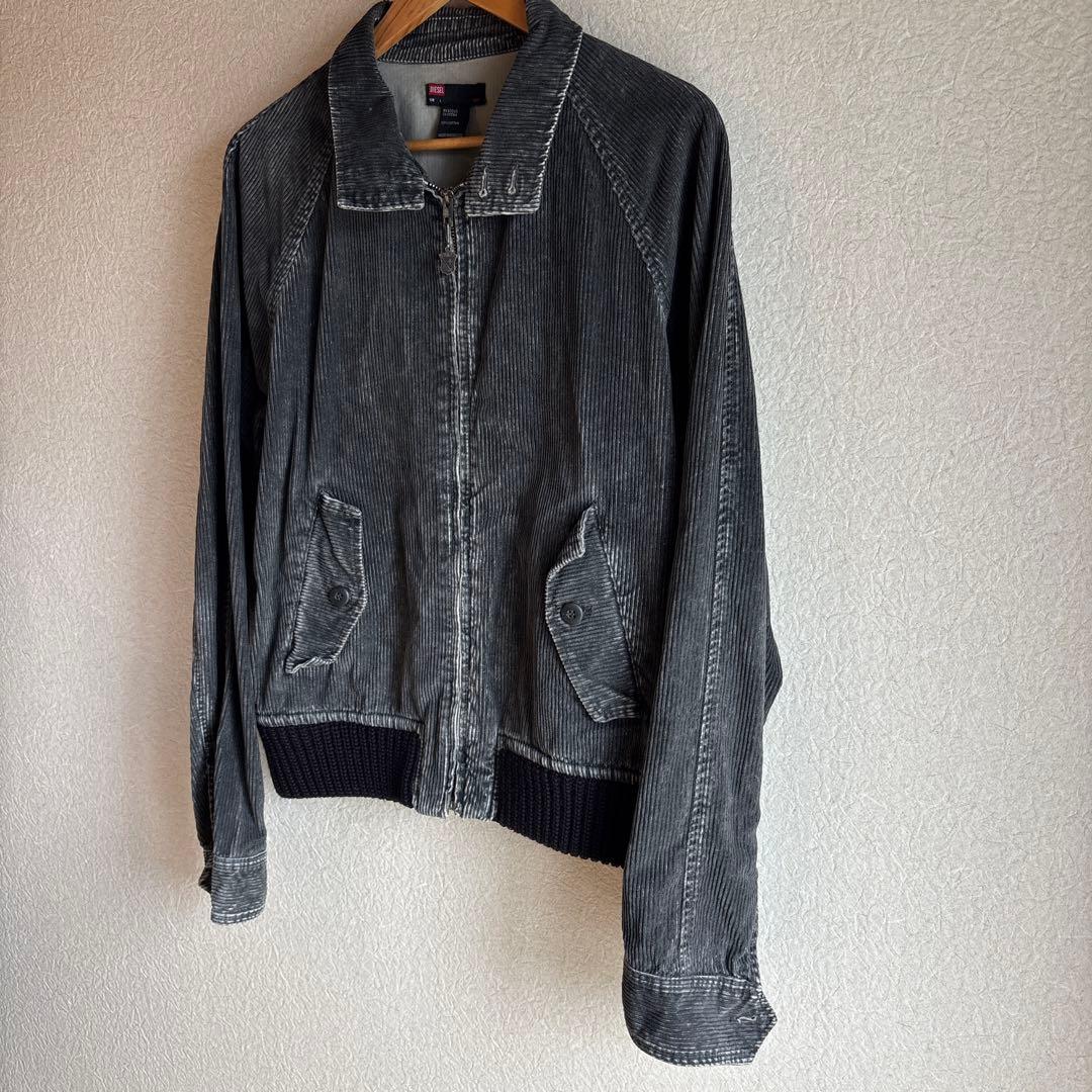 DIESEL コーデュロイジャケット Lサイズ グレー