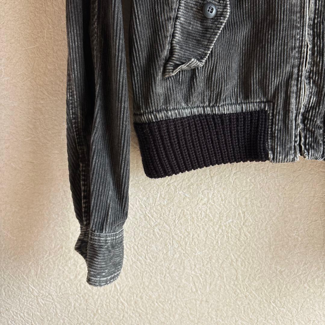 DIESEL コーデュロイジャケット Lサイズ グレー