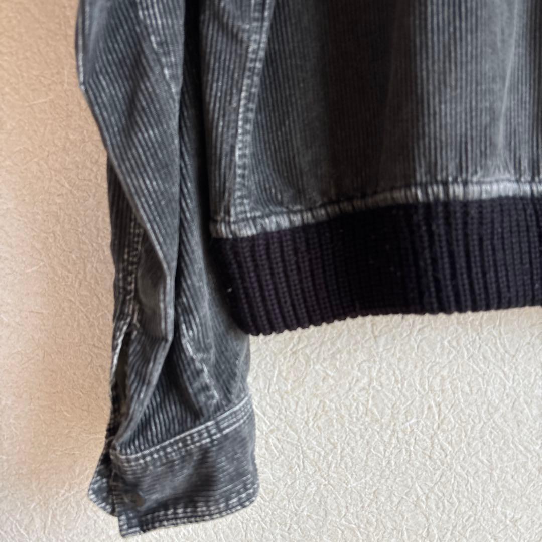 DIESEL コーデュロイジャケット Lサイズ グレー