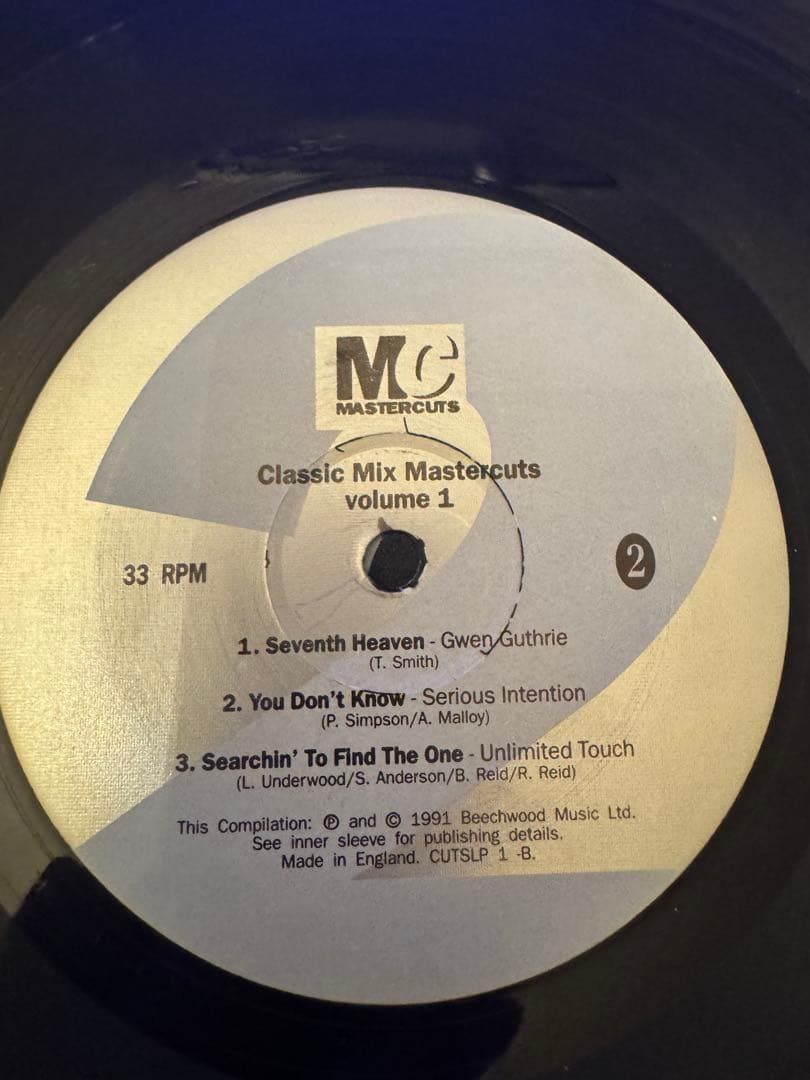 洋楽 Classic Mix Mastercuts volume 1