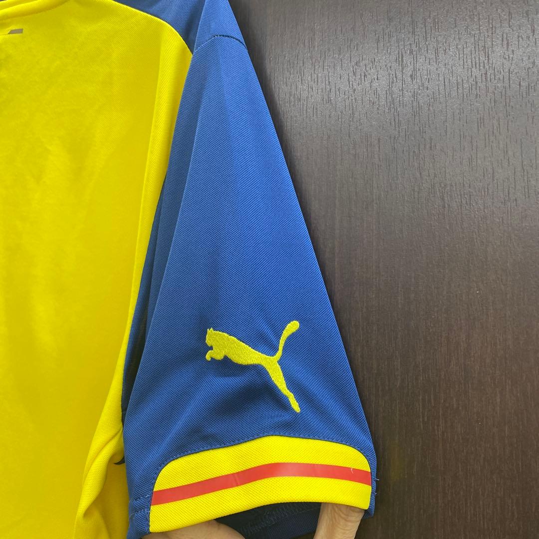 アーセナル PUMA シャツ イエロー/ブルー　メンズＳサイズ