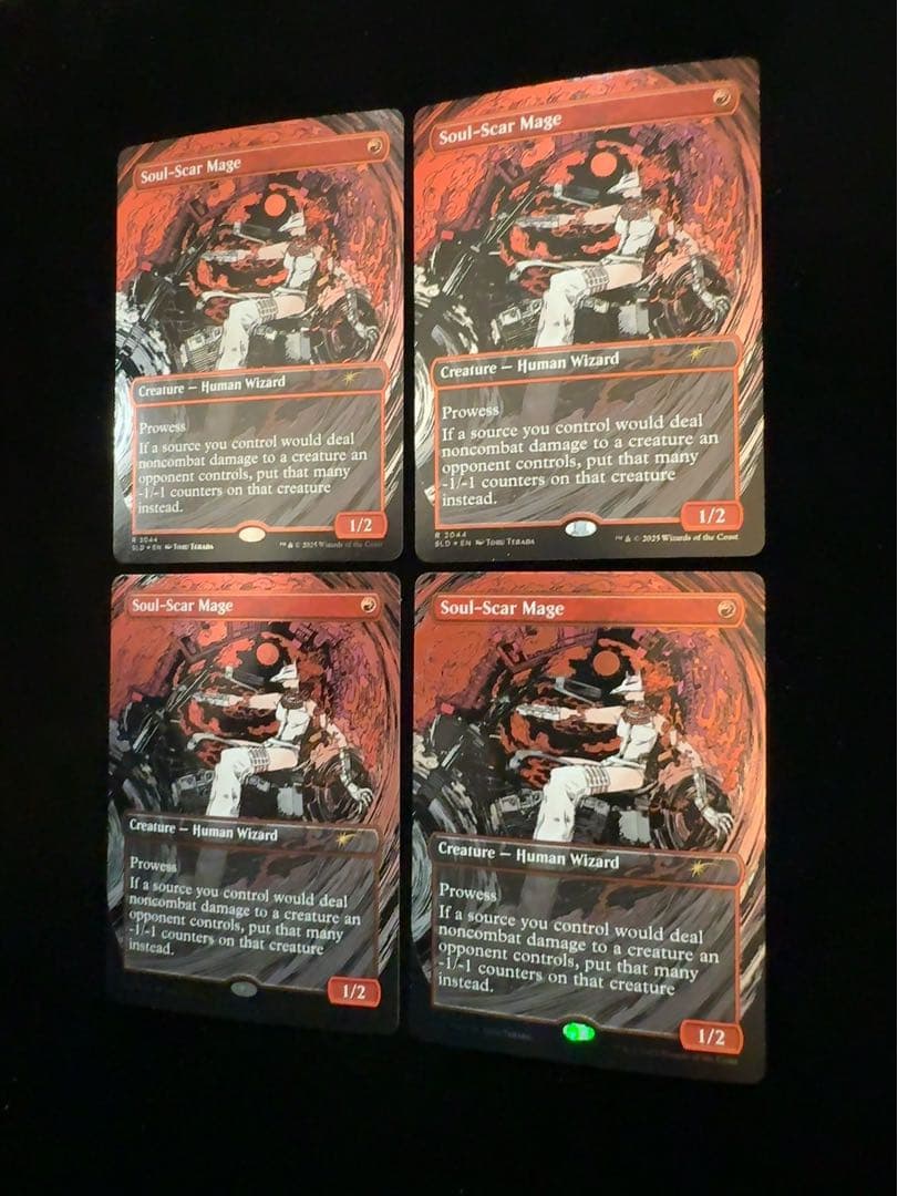 【レイズドfoil】僧院の速槍、損魂魔道士　英語　各4枚セット