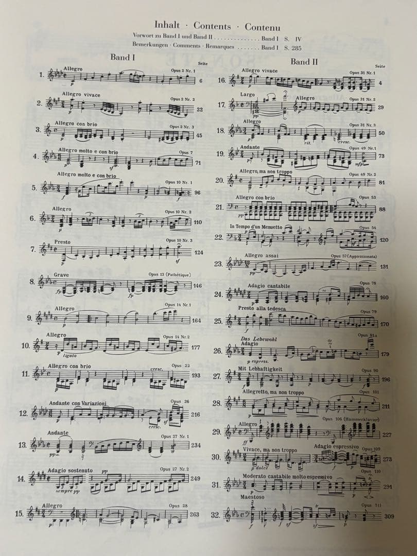 ヘンレ版　ベートーヴェン　ピアノソナタ全集　第2巻