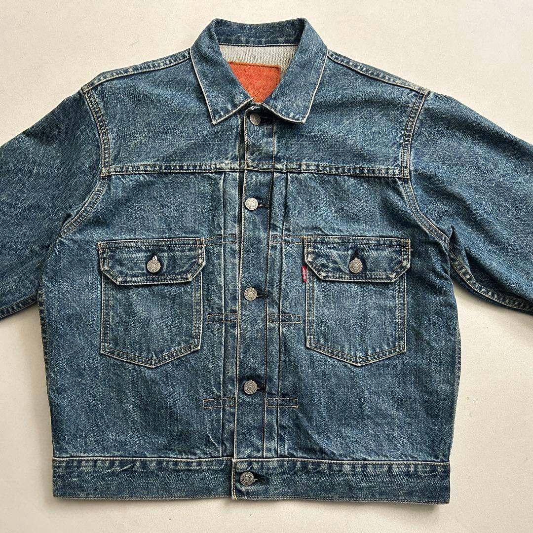 リーバイス 507XX デニムジャケット 40 日本製 2nd 復刻 セルビッジ