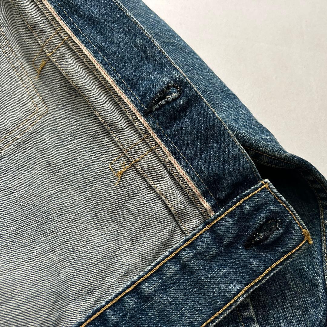 リーバイス 507XX デニムジャケット 40 日本製 2nd 復刻 セルビッジ