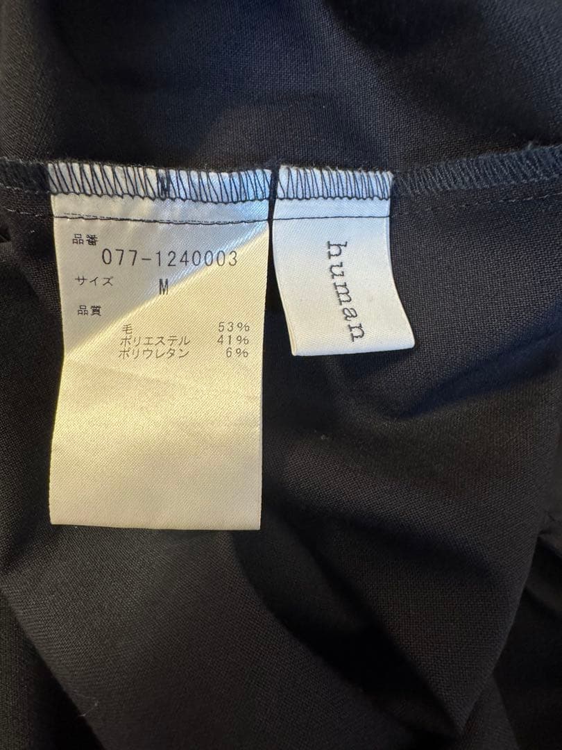 human woman トロ2WAYストレッチワンピース