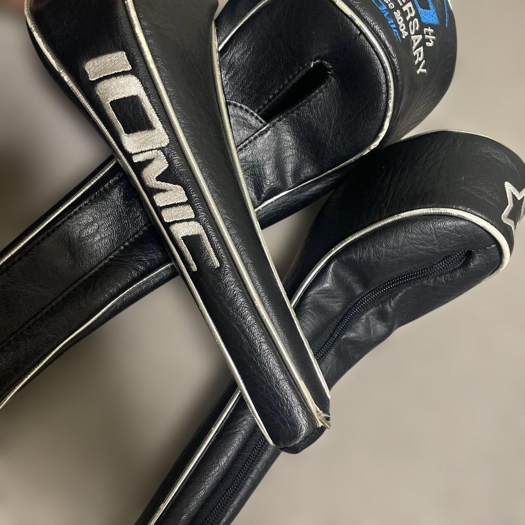 IOMIC 10thanniversary キャディバッグ　ヘッドカバー付き