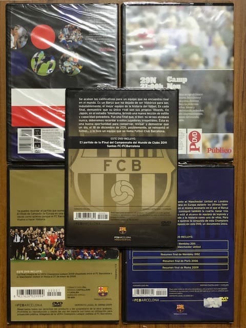 FCバルセロナ DVD 5枚セット 永久保存版 おまけ付き