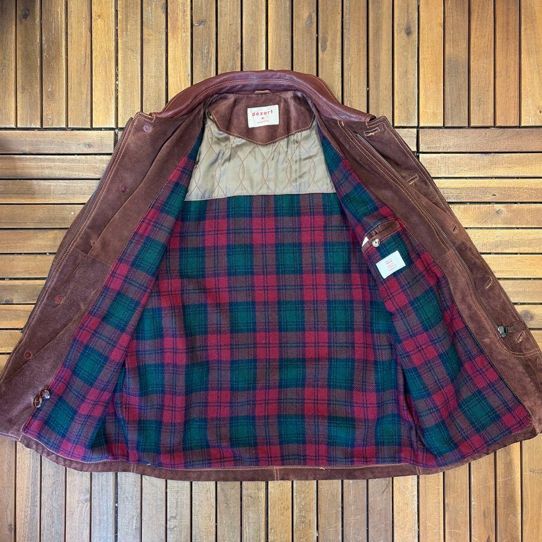 90s dezert デザート レザー ワークジャケット