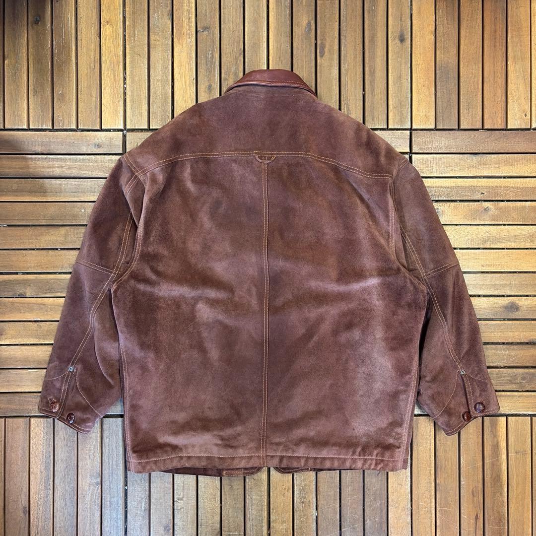 90s dezert デザート レザー ワークジャケット