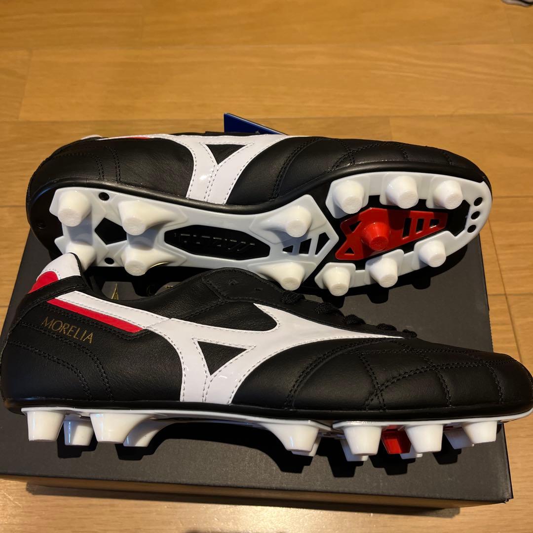 モレリア2 クロスステッチ27cm ミズノサッカースパイクま未使用黒japan