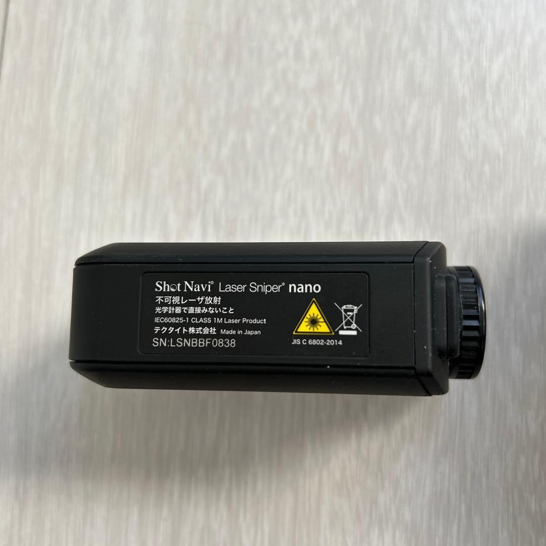 M*K様 Shot Navi Laser Sniper nano ゴルフ用距離計