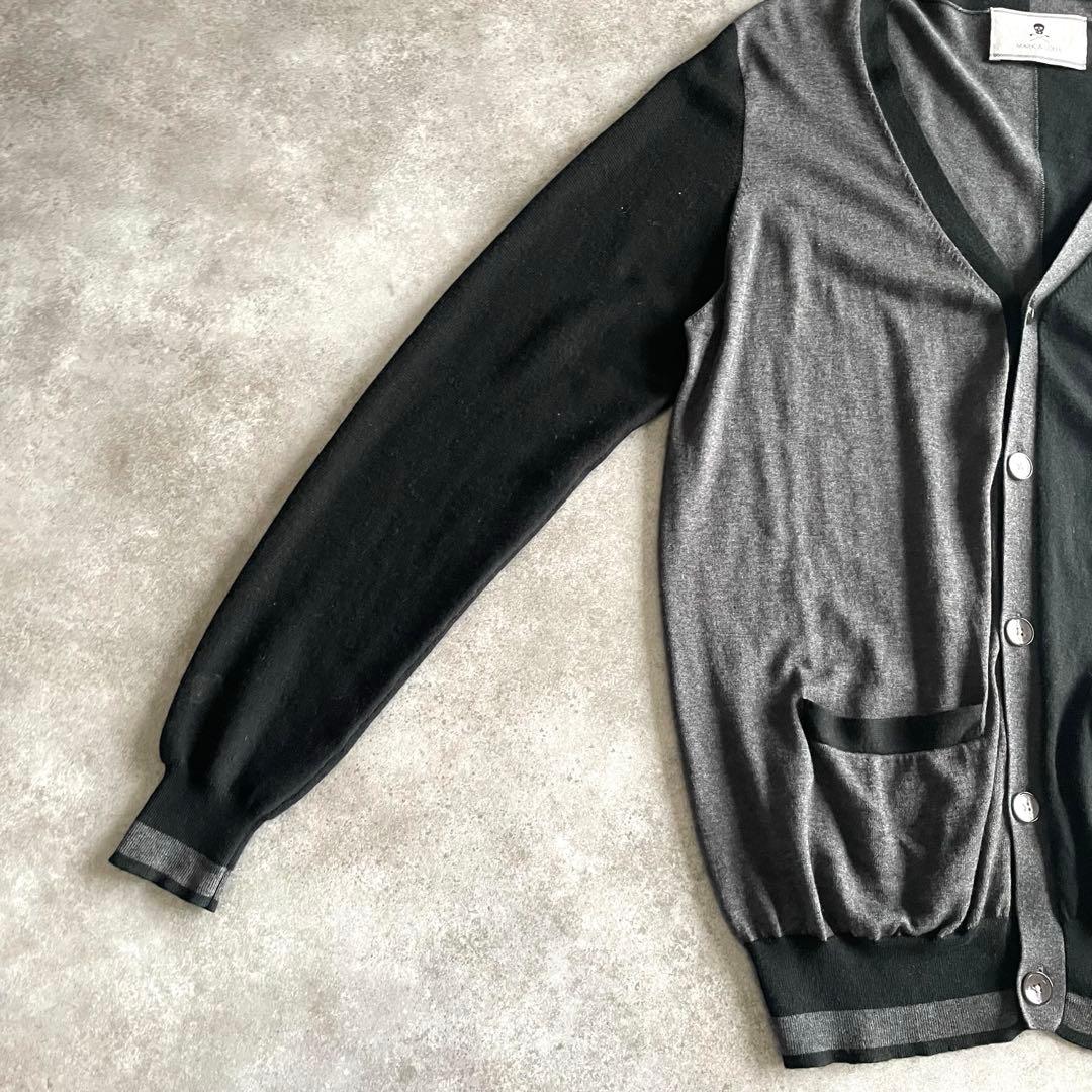 マークアンドロナ　定価5.28万　シルクカシミヤ　カーディガン　大人　キムタク