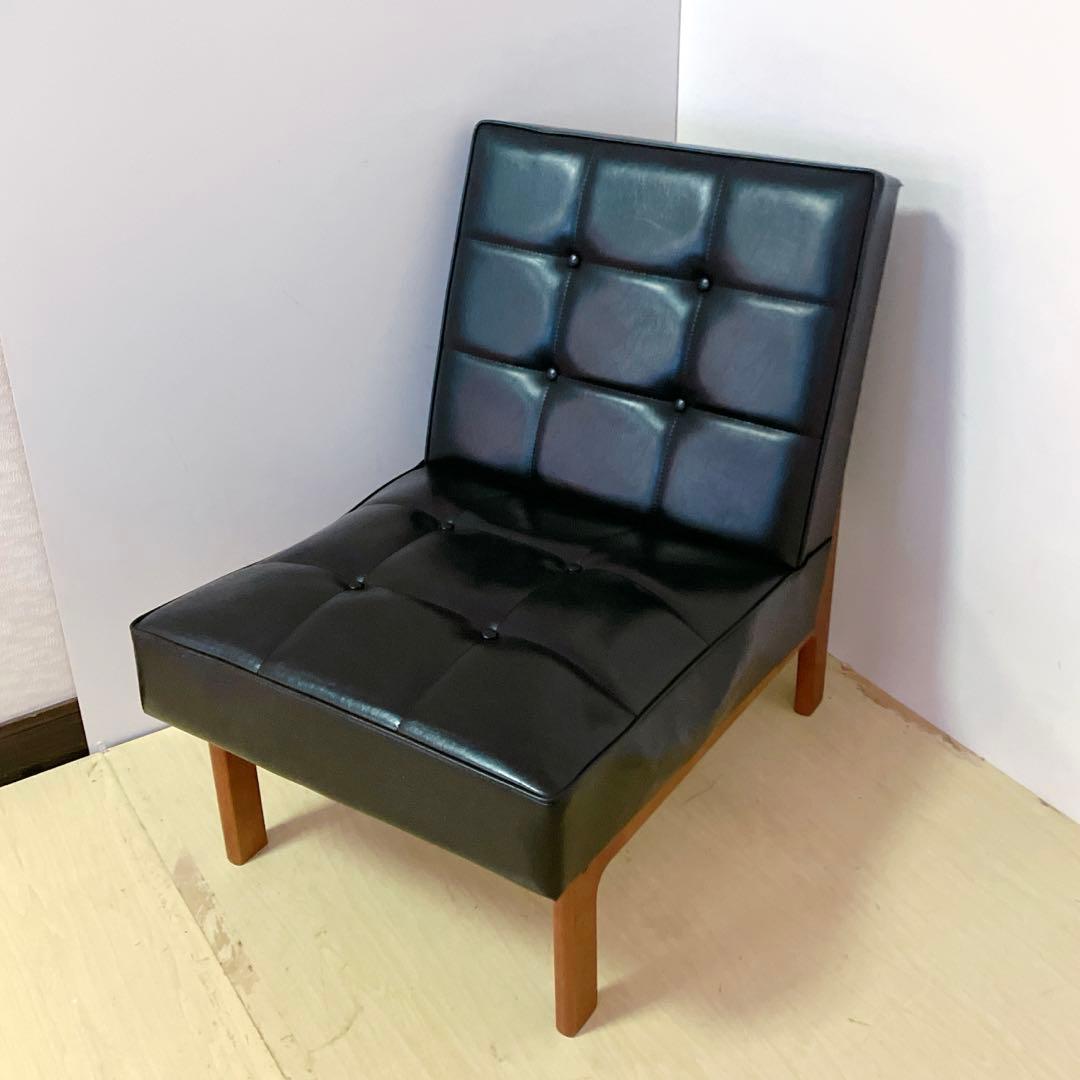 karimoku カリモク　カフェチェア　ダイニングチェア　1人掛けソファー　①