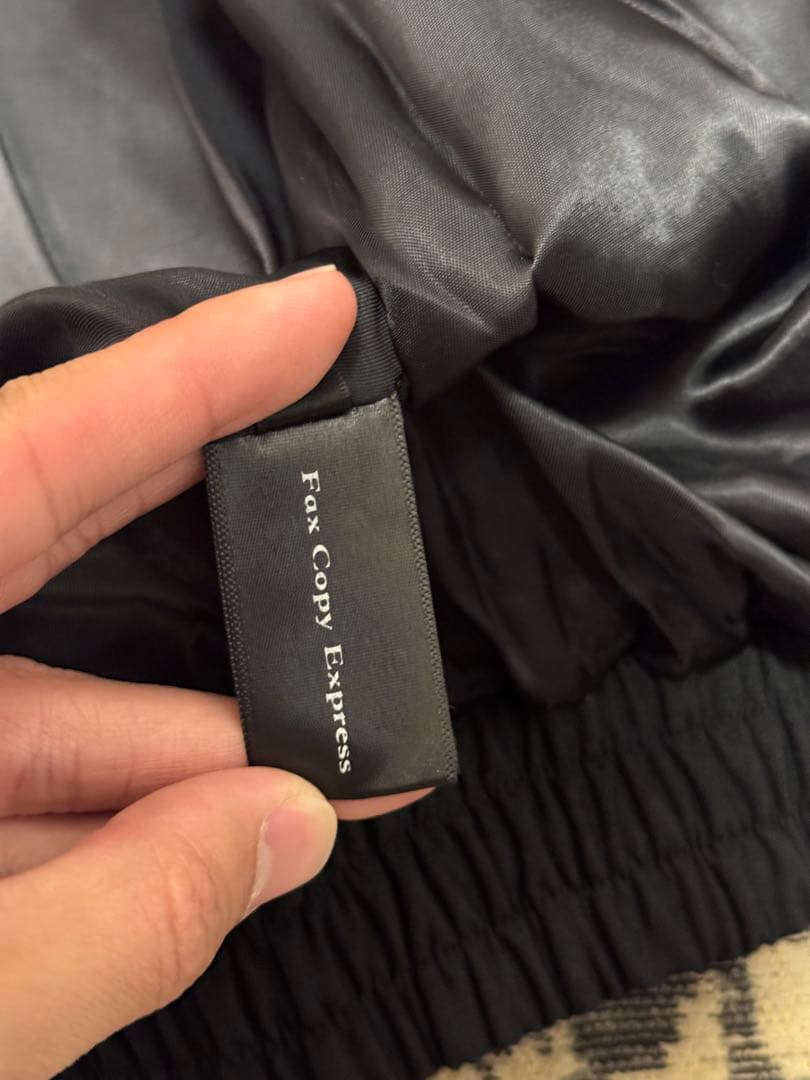 Fax Copy Express ボクシージャケット