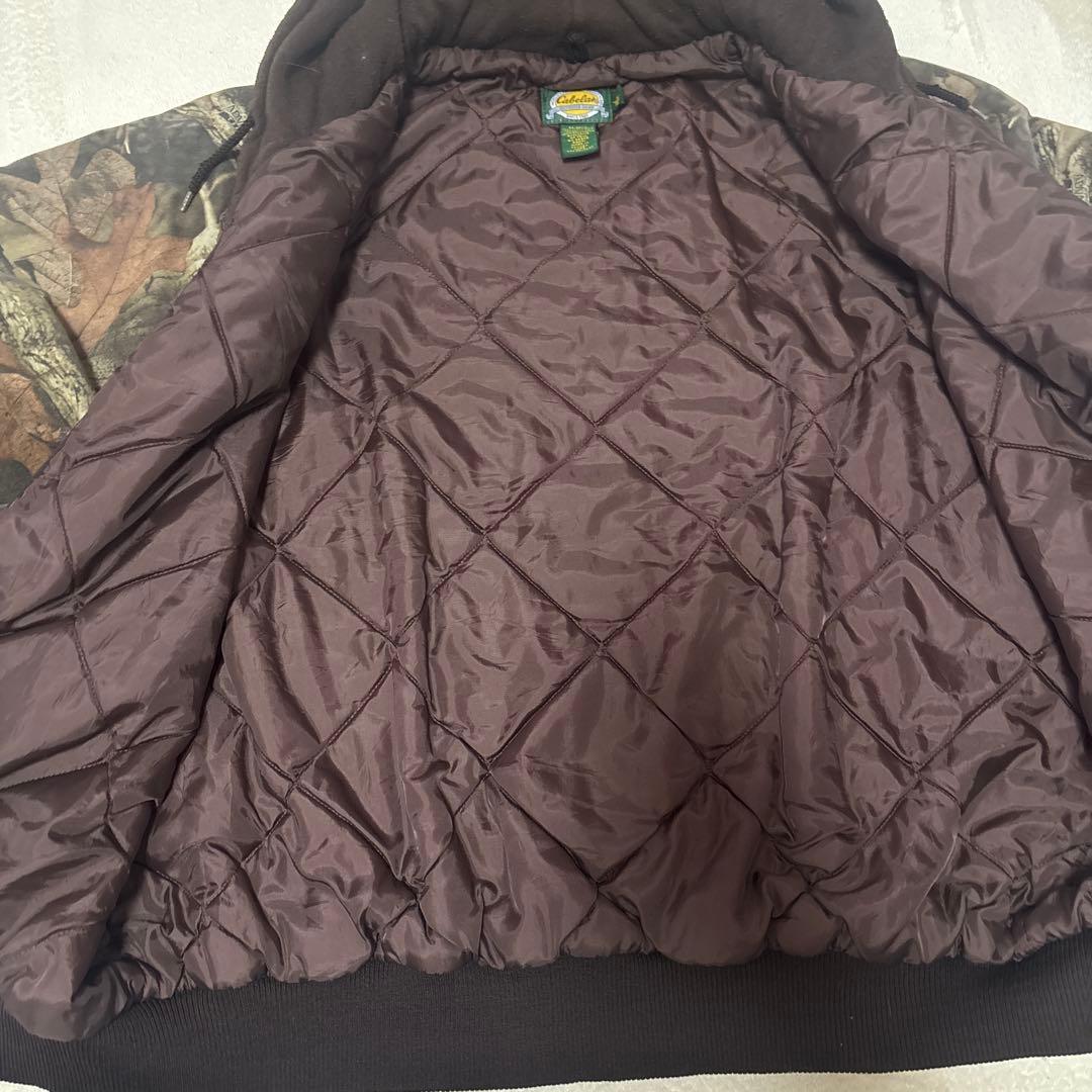 USA古着カベラス90s00sツリーカモ柄ダックジャケット