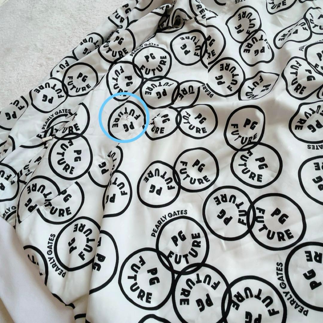 美品　パーリーゲイツ　近年　ツインスニード 　2枚セット　スマイル　ニコ　白