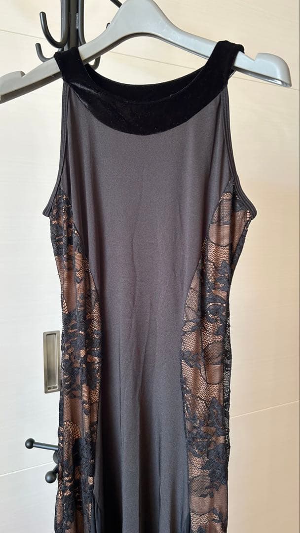 社交ダンス　レース デザイン ワンピース