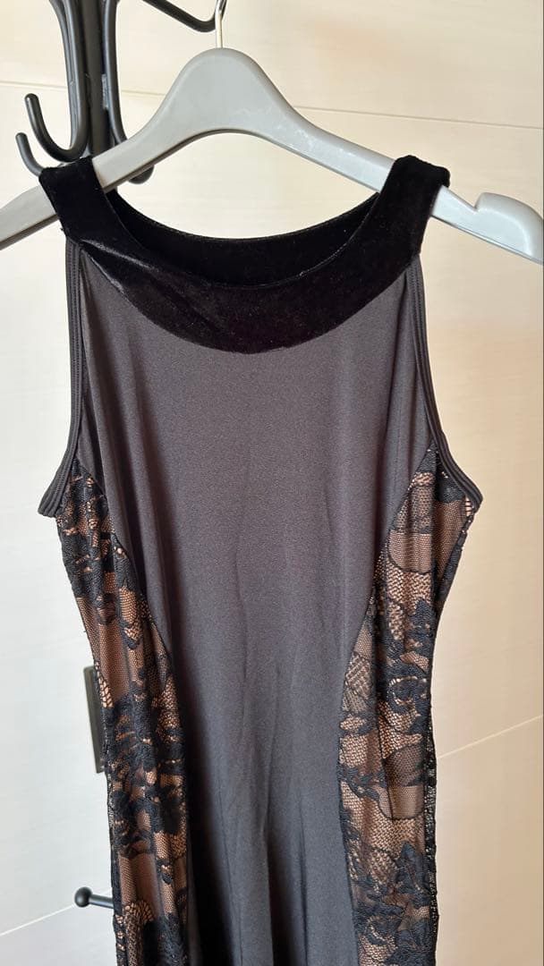 社交ダンス　レース デザイン ワンピース