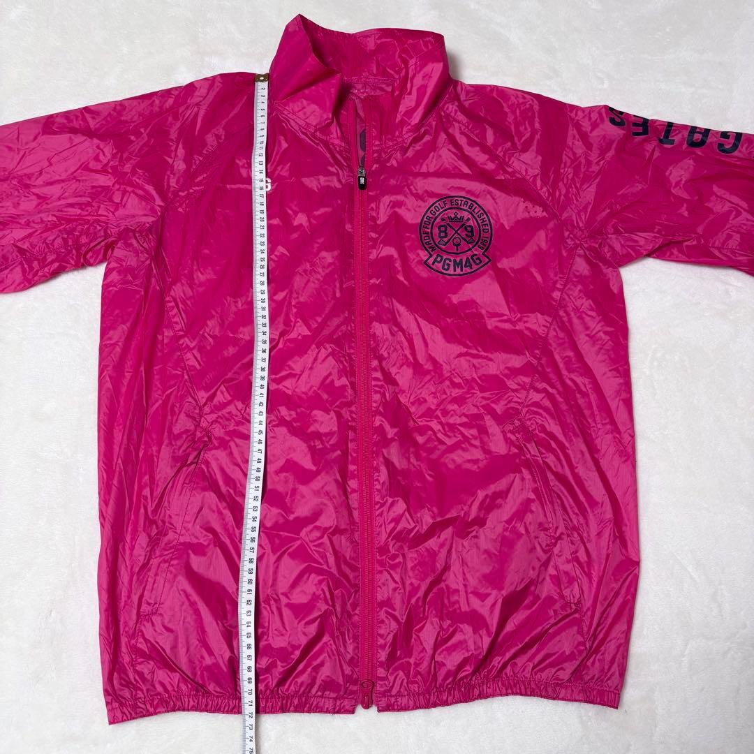 【美品】PEARLY GATES パッカブル　ナイロンジャケット　レインウェア