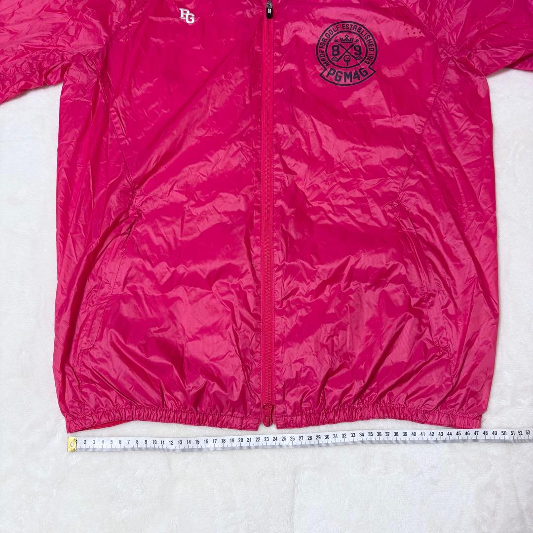 【美品】PEARLY GATES パッカブル　ナイロンジャケット　レインウェア