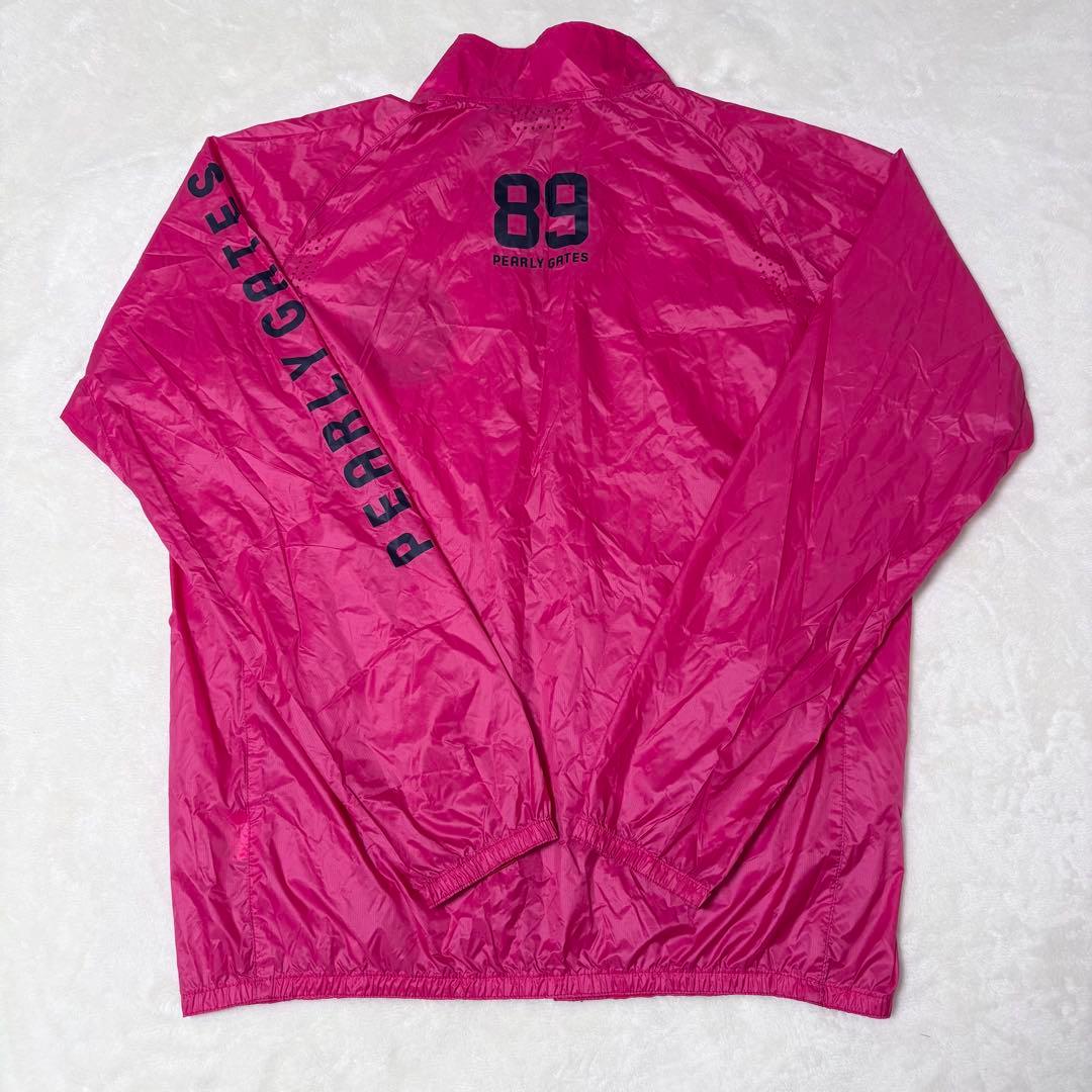 【美品】PEARLY GATES パッカブル　ナイロンジャケット　レインウェア