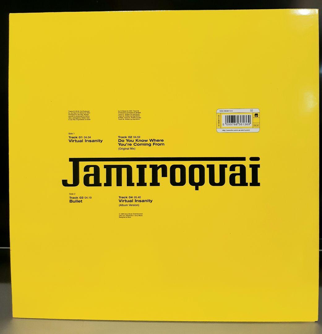 Jamiroquai / Virtual Insanity 12inchレコード