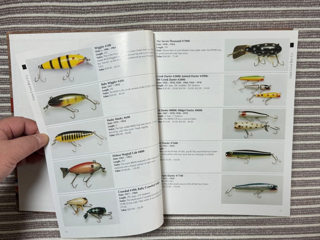 フィッシング ルアー コレクタブル洋書Ａ