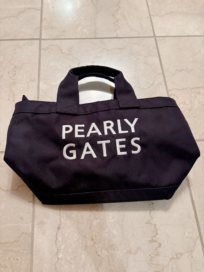 パーリーゲイツ カートバック PEARLY GATES ロゴ入りカートバッグ