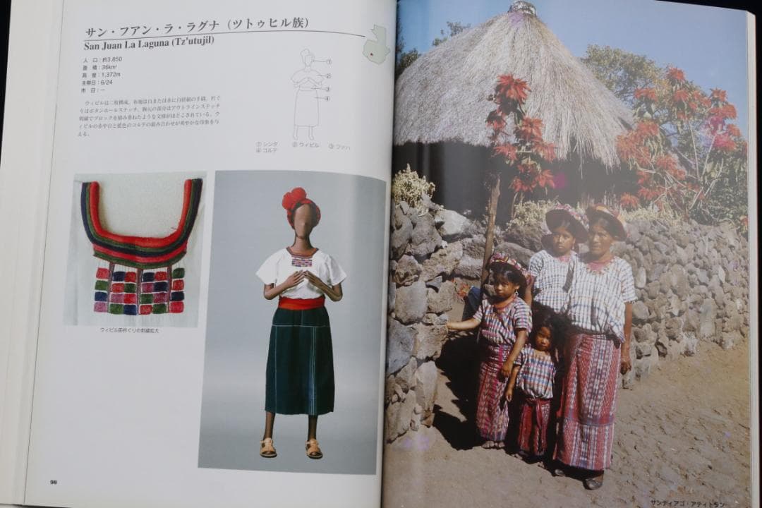 五色の燦き　グアテマラ　マヤ民族衣装