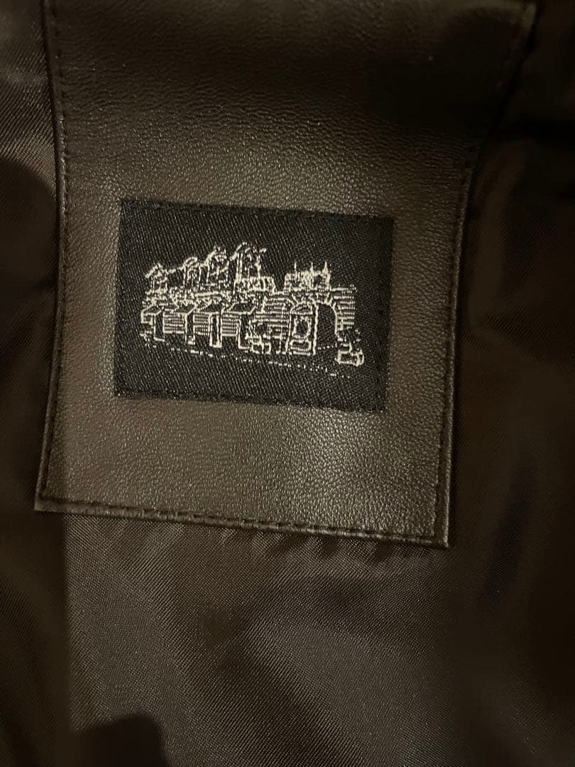 GIVENCHY 黒 レザーライダースジャケット Mサイズ