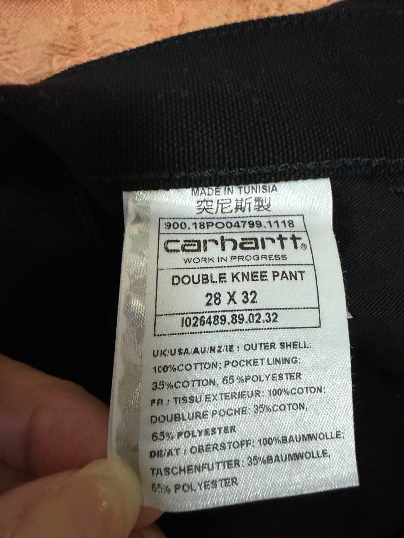 新品未使用car hartt wip DOUBLE KNEE PANT