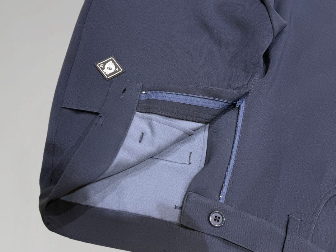 【新品】V12 LEON ゴルフ　メンズ　ロングパンツ　ネイビー