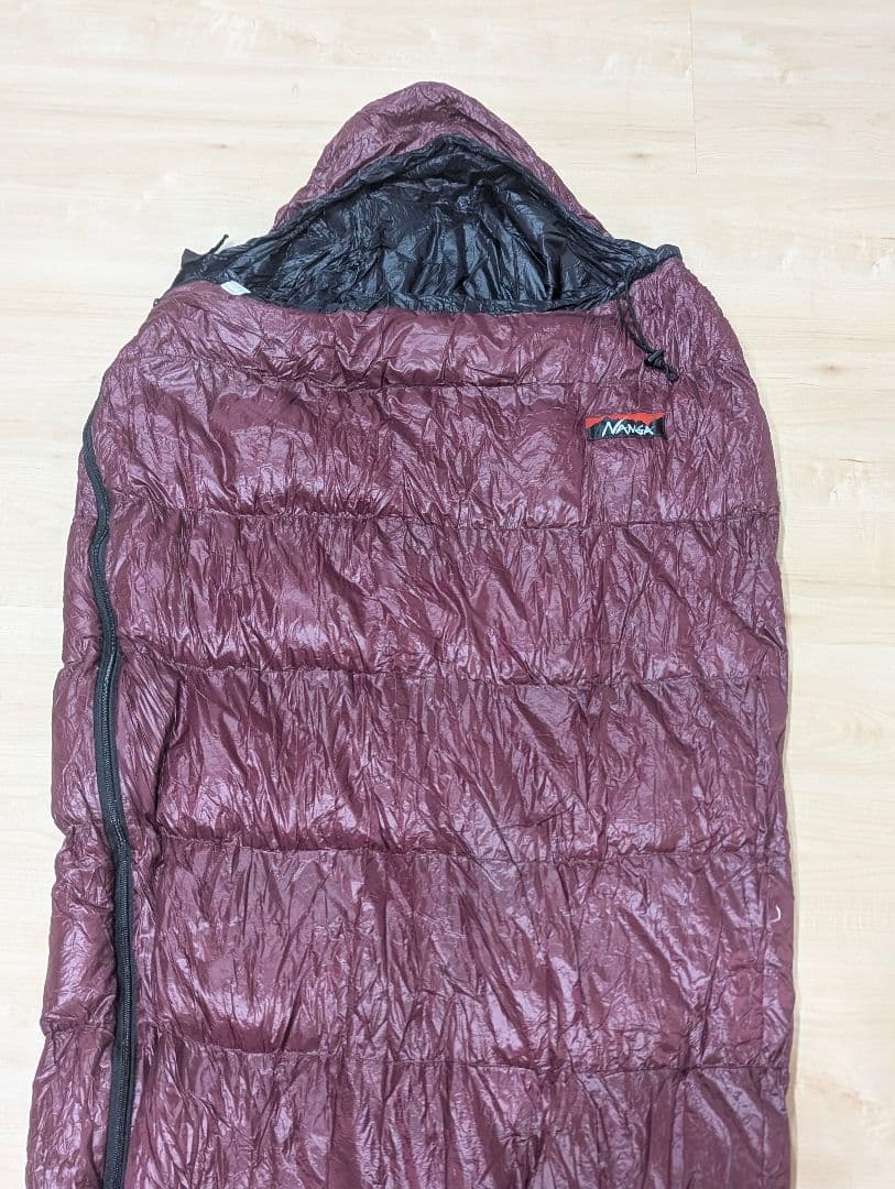 中古 NANGA スウェルバック180DX（ダウンシェラフ、寝袋）