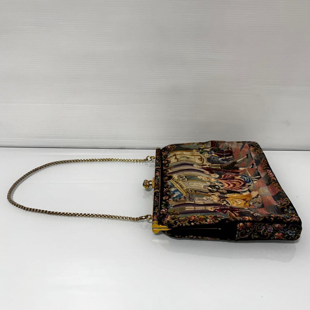 Leu Locati レウロカティ プチポアン パーティーバッグ アンティーク