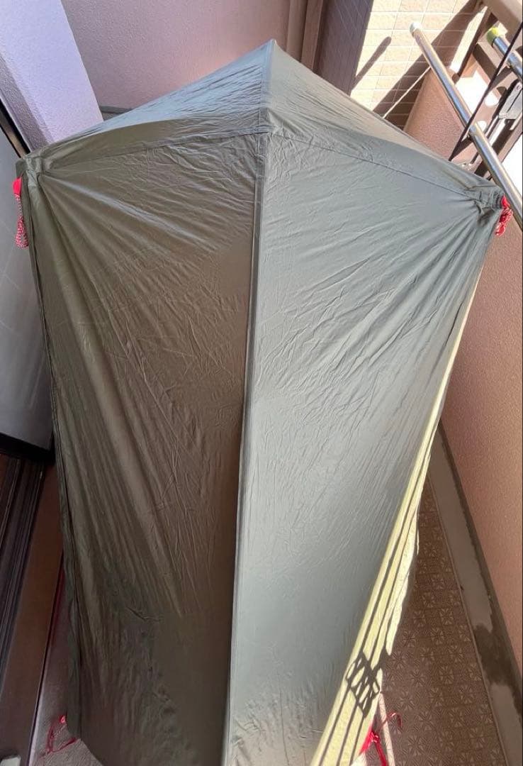 MSR HUBBA NX 1人用テント(グリーン) & スイス製ダウンシュラフ