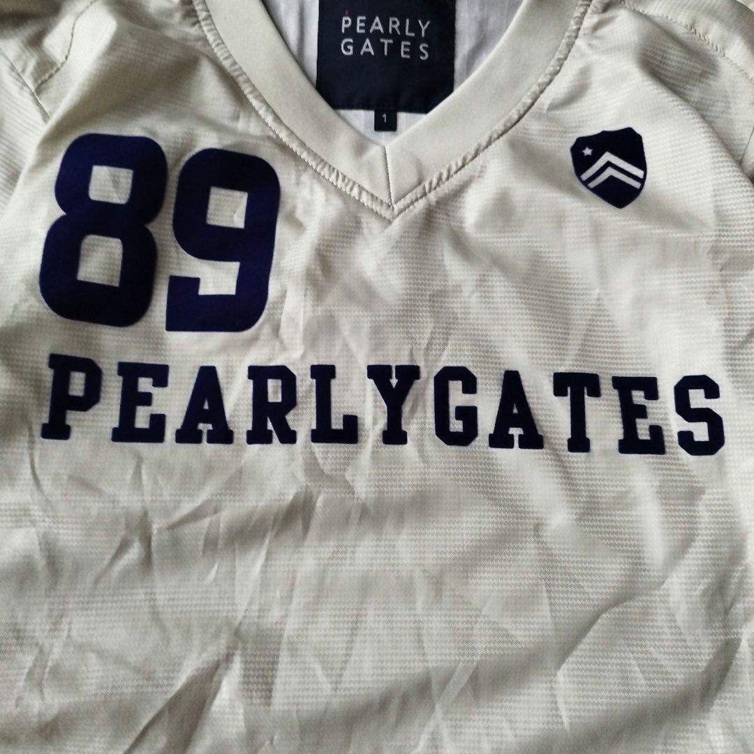 蓄熱♡美品✨パーリーゲイツ スニードジャック ロゴワッペン ホワイト系 1