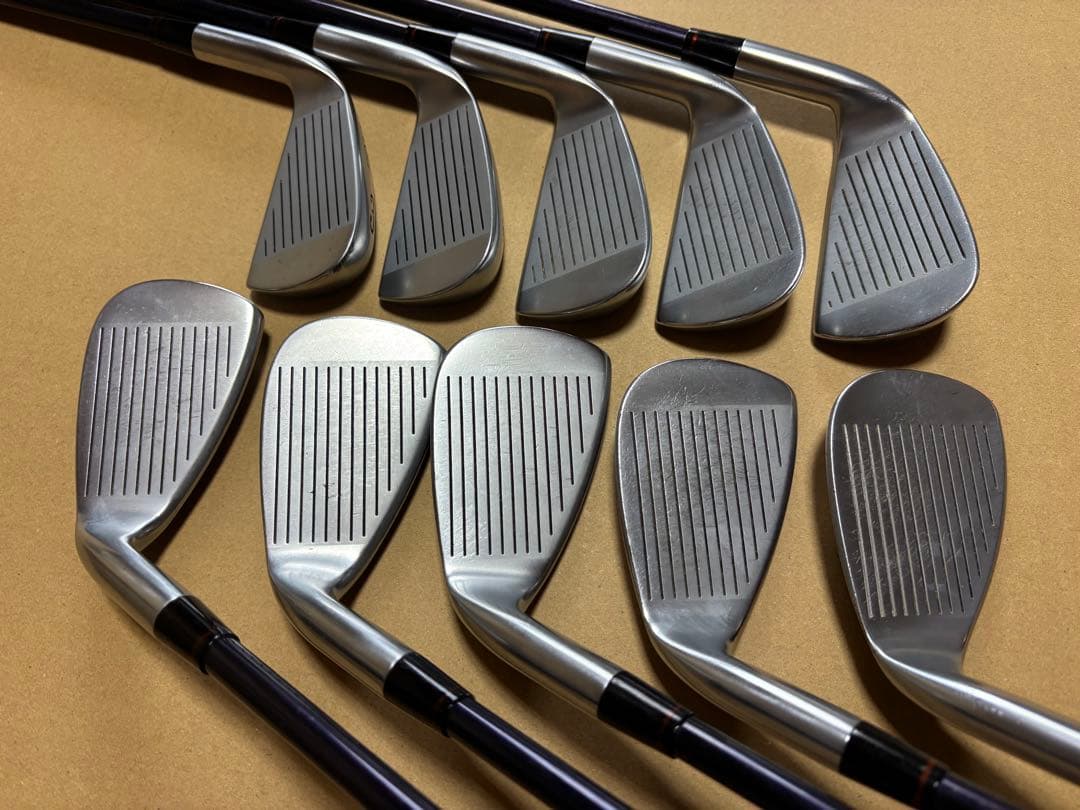 HONMA LB-606 3I〜11I SW 10本 H&F 金モグラ