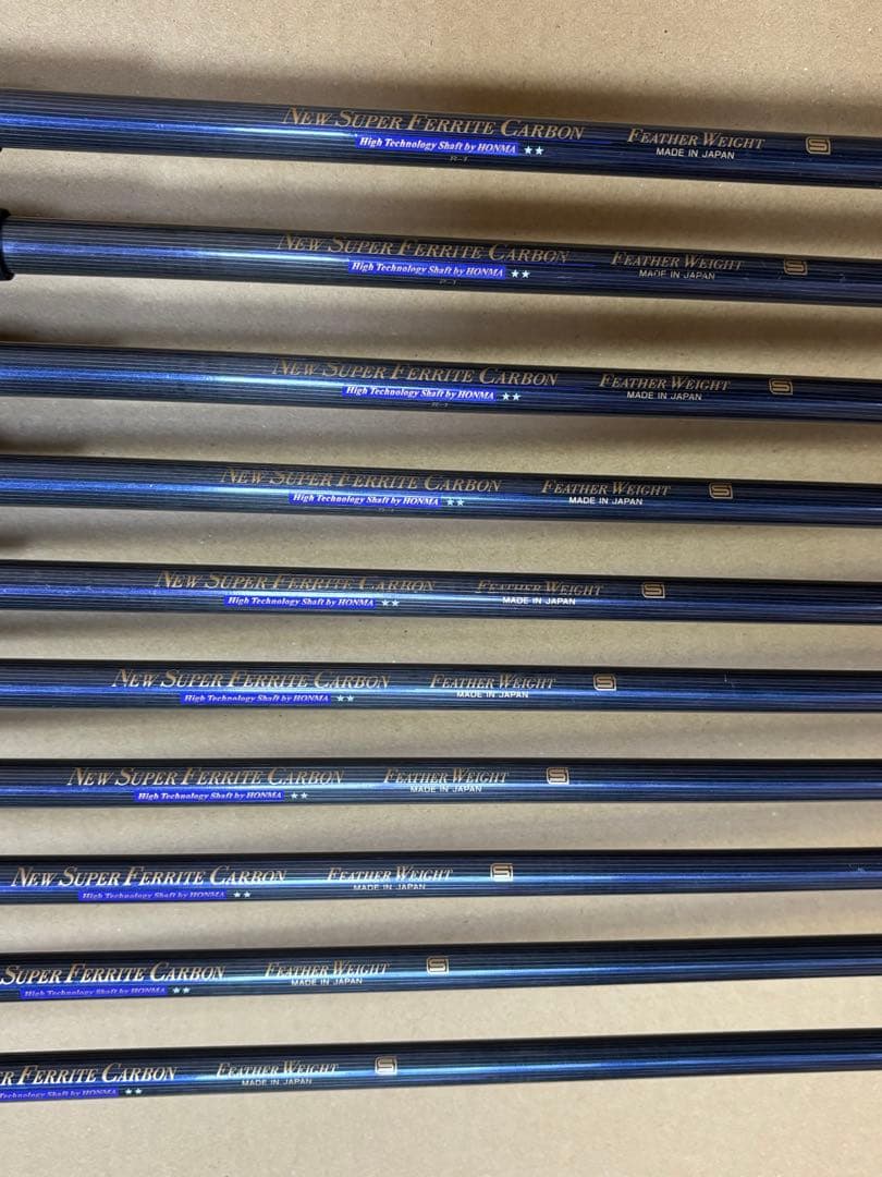 HONMA LB-606 3I〜11I SW 10本 H&F 金モグラ