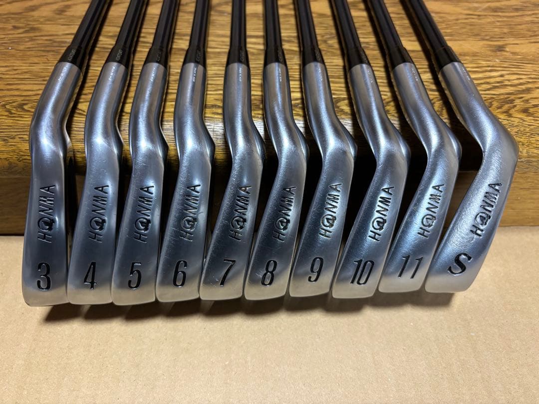 HONMA LB-606 3I〜11I SW 10本 H&F 金モグラ