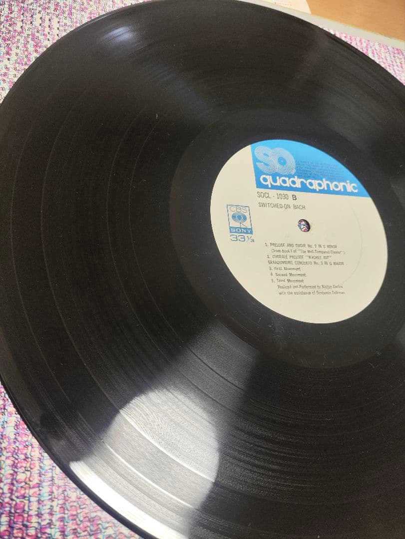 レコード Wendy Carlos - SWITCHED ON BACH