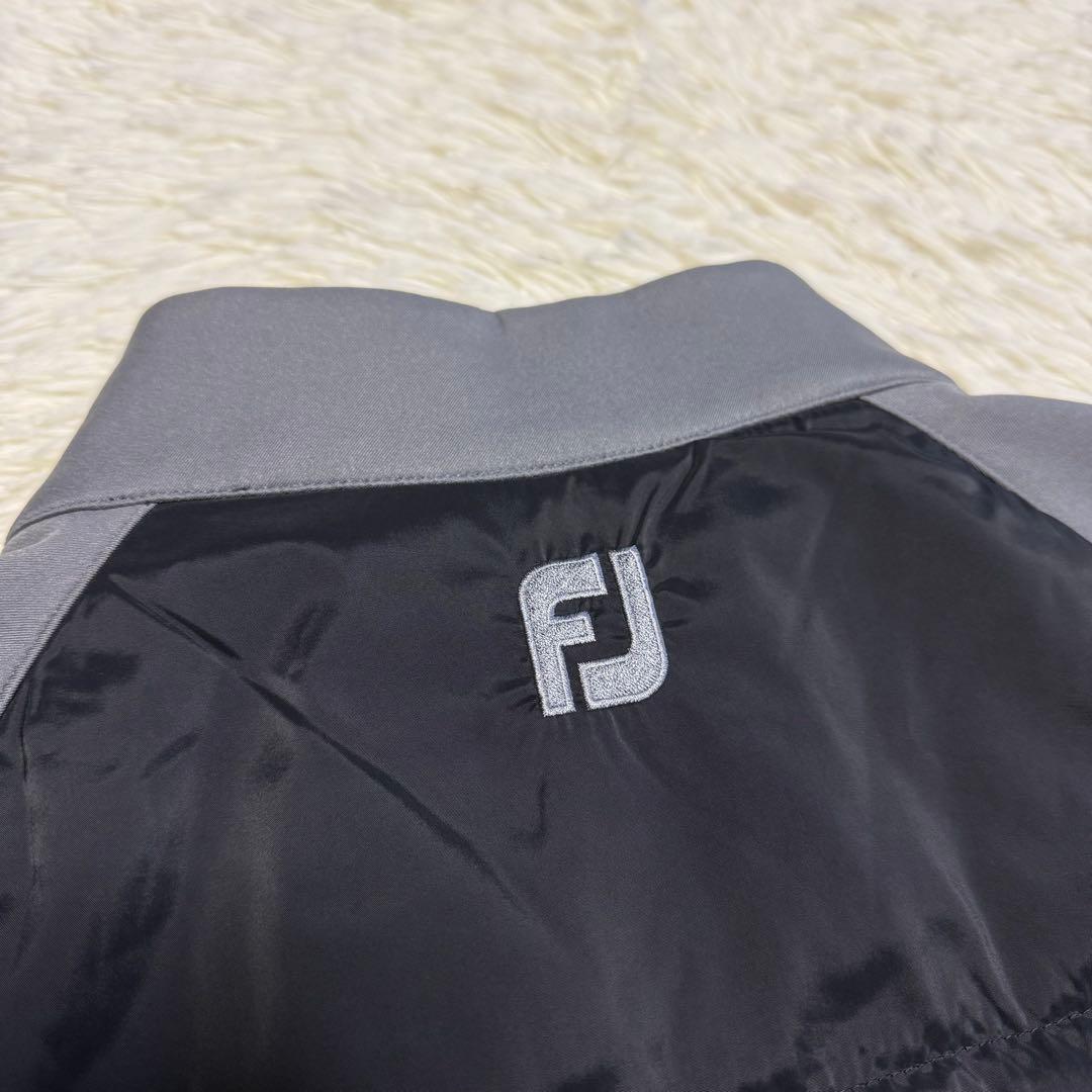 【フットジョイ】極美品 中綿ジャケット ブラック 2XLサイズ メンズ