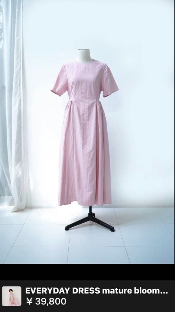 【THE9SHOP】EVERYDAY DRESS bloom S