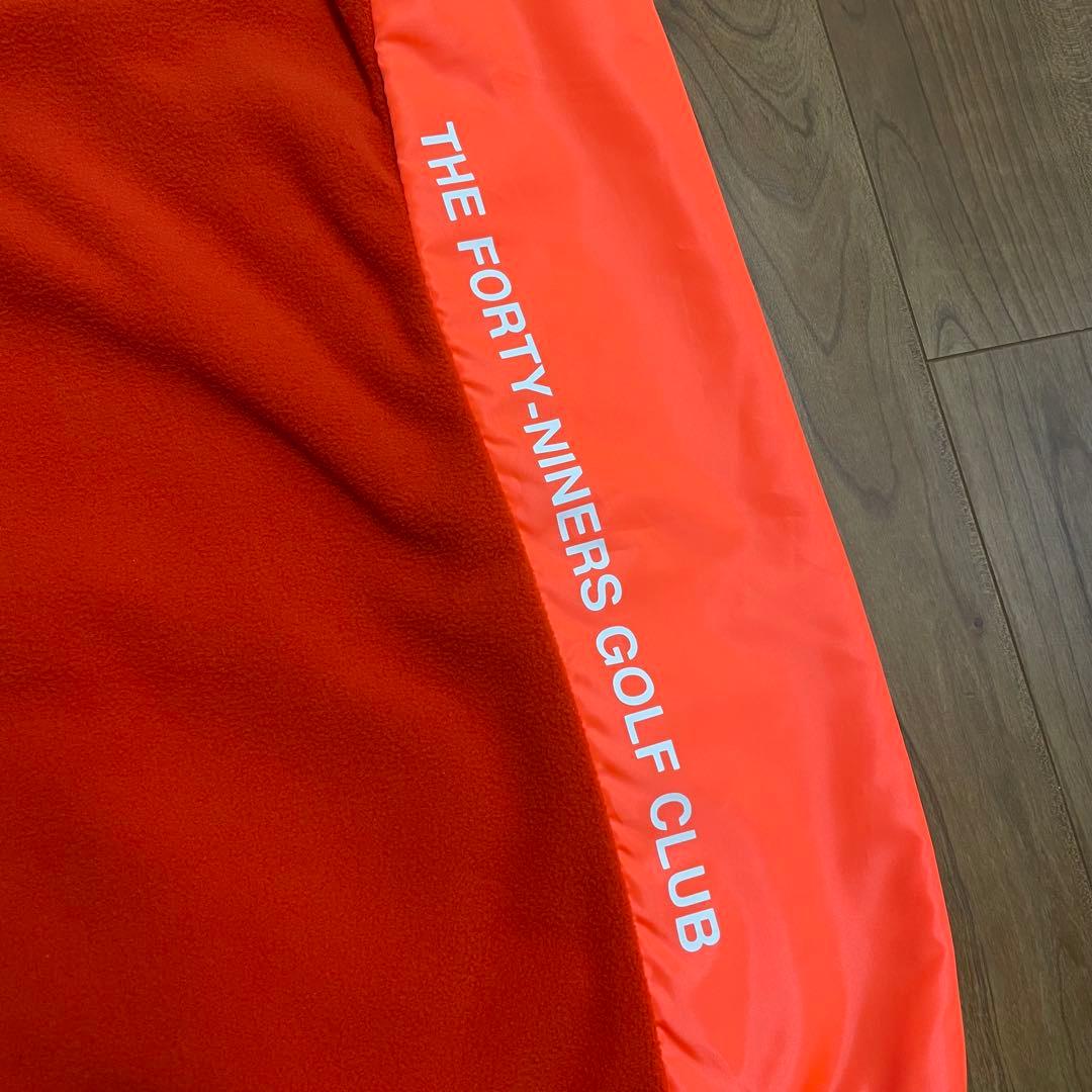 TFW49 フリースベスト　オレンジ　L ゴルフ