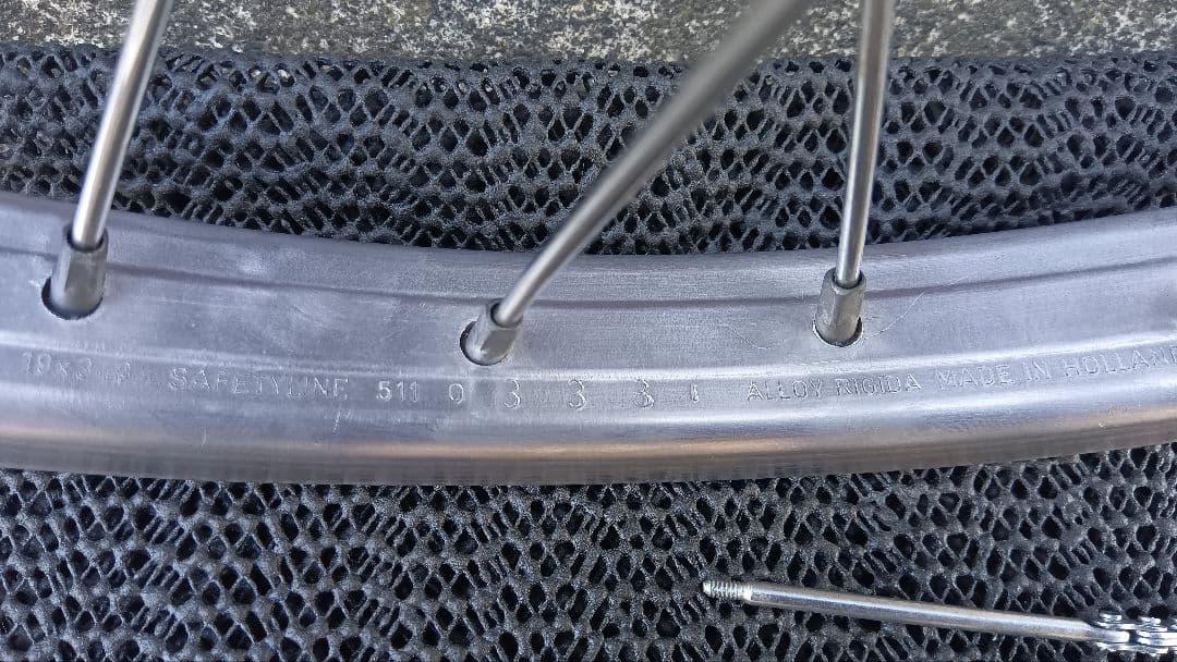 BROMPTON ブロンプトン純正後輪完組ホイルセット