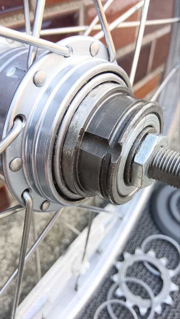 BROMPTON ブロンプトン純正後輪完組ホイルセット