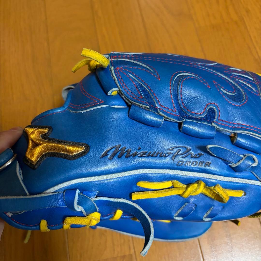 野*き様 ミズノプロ　軟式用オーダーグローブ　石川モデル