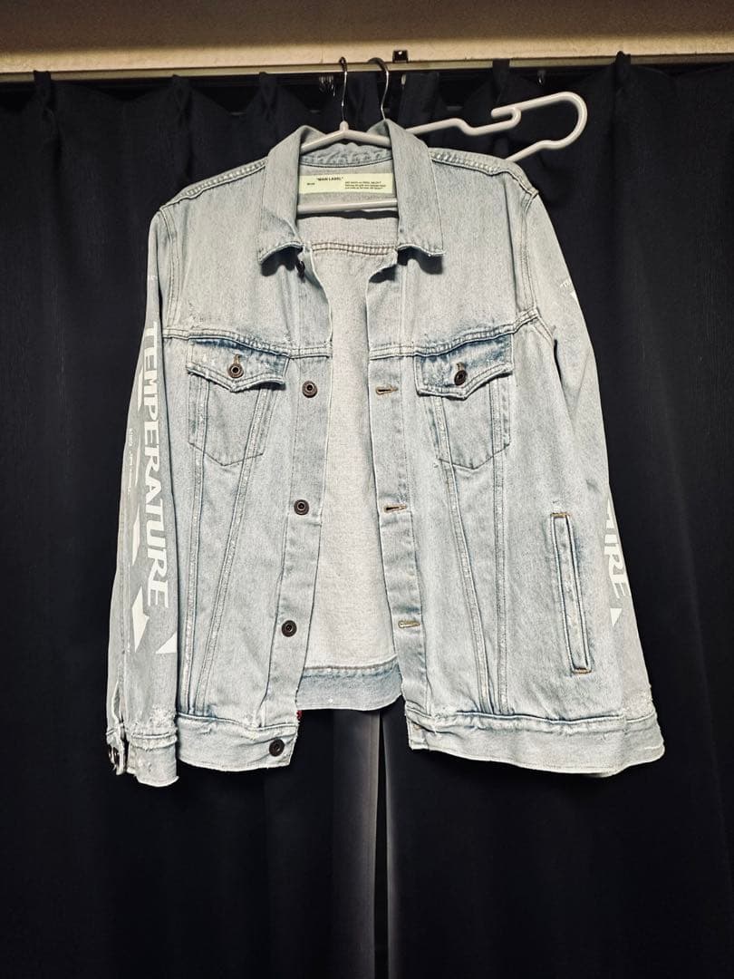 Off-White DENIM LABEL デニムジャケット S