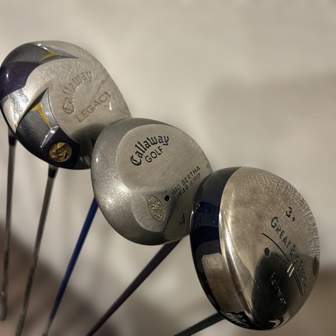 キャロウェイ他　メンズS １５本　右利き　ゴルフセット