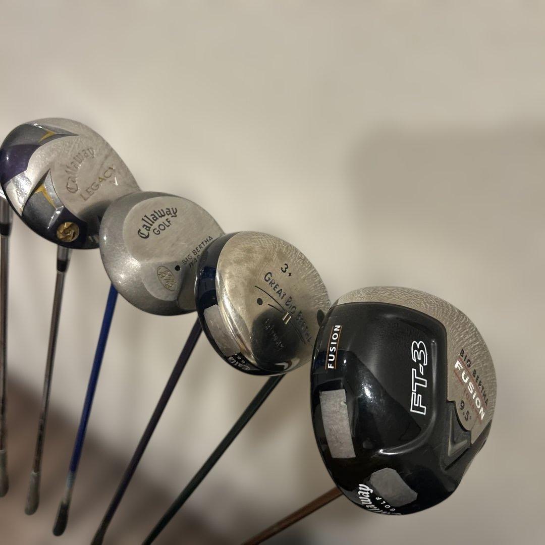 キャロウェイ他　メンズS １５本　右利き　ゴルフセット